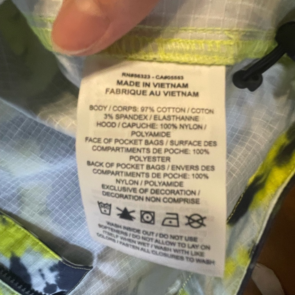 Nike x Off White Collab NRG tie dye keep back jacket NWOT Size Large - Picture 4 of 9